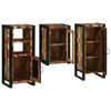 vidaXL Bathroom Furniture Set 3 pcs Multicolour Solid Reclaimed Wood