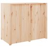 vidaXL Outdoor Kitchen Cabinet 106x55x92 cm Solid Wood Pine