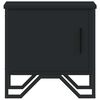 vidaXL Bedside Cabinet Black 40x30x40 cm Engineered Wood