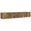 vidaXL 2 Piece TV Cabinet Set Smoked Oak Engineered Wood