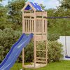 vidaXL Play Tower Brown 52.5 x 85 x 239 cm Solid Pine Wood