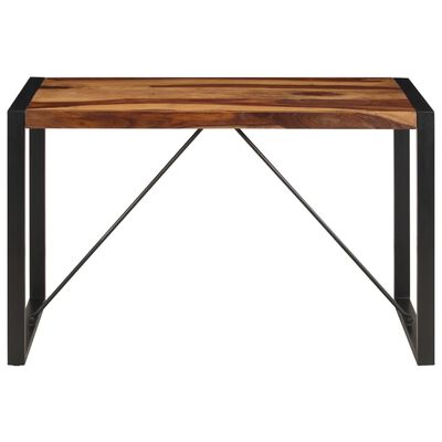 vidaXL Dining Table 120x60x76 cm Solid Sheesham Wood