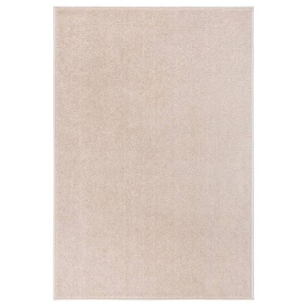 vidaXL Rug Short Pile 200x290 cm Dark Beige