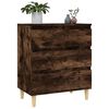 vidaXL Sideboard Smoked Oak 60x35x70 cm Engineered Wood