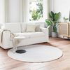 vidaXL Faux Rabbit Fur Rug Olite White &Oslash; 160 cm Polyester