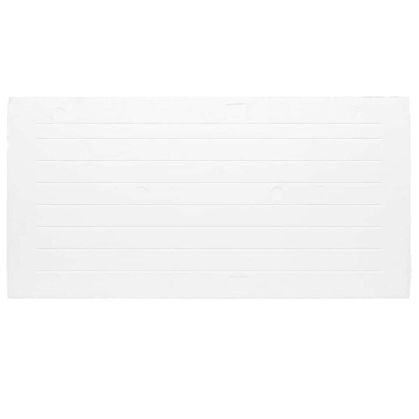 vidaXL 3D Wall Panels 10 pcs Light Grey 100x50 cm EPS