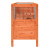 vidaXL Rabbit Hutch Brown 103x44x69.5 cm Solid Wood Pine