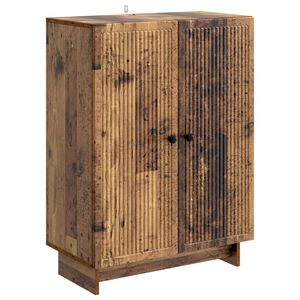 vidaXL Sideboard Old Wood 66 x 34.5 x 90 cm Engineered Wood