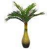 vidaXL Artificial Palm Plant 9 Leaves 70 cm Green
