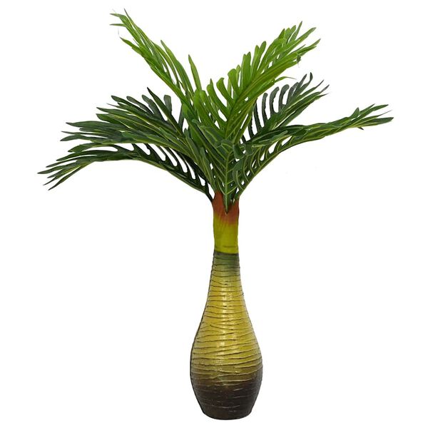 vidaXL Artificial Palm Plant 9 Leaves 70 cm Green