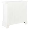 vidaXL Sideboard White 70x28x70 cm Solid Pine Wood