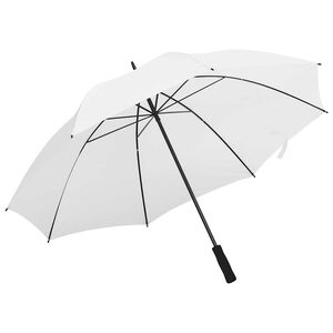 vidaXL Umbrella | White | 190T PG fabric | Standard | Foldable | Umbrella
