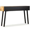 vidaXL Console Table Solid Reclaimed Teak 120x30x76 cm