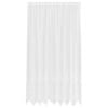 vidaXL Lace Curtain with Curtains Floral White 200 x 200 cm Polyester