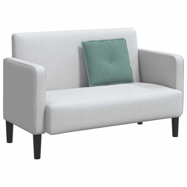 vidaXL Back Pillow Sea Green 50 x 45 cm Corduroy Fabric