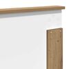 vidaXL Bed Frame with Drawer Artisan Oak 180 x 200 cm Engineered Wood