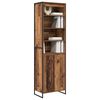 vidaXL Tall Cabinets 2 pcs Old Wood 60 x 36 x 200 cm Engineered Wood