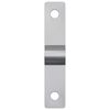 vidaXL Strike Plate 2 pcs Silver 50 x 10 x 1.2 mm Iron