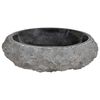 vidaXL Sink 40x12 cm Marble Black
