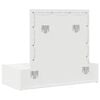 vidaXL Dressing Table White 83 x 40 x 70 cm Engineered Wood