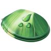 vidaXL WC Toilet Seats with Lid 2 pcs MDF Green Water Drop Design