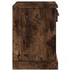 vidaXL Bedside Cabinet Smoked Oak 43x36x50 cm