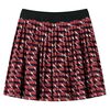 Kids' Pleated Skirt with Glitter Navy 128