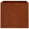 vidaXL Planters 2 pcs 32x30x29 cm Corten Steel