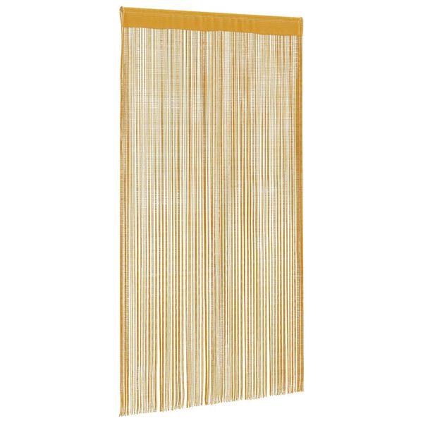 vidaXL String Curtains 2 pcs Gold 140x250 cm