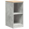 vidaXL Garage Cabinets 2 pcs Concrete Grey Engineered Wood