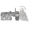 vidaXL Hinge 257 pcs Nickel 26 mm Iron