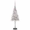 vidaXL Christmas Tree with 150 LEDs White 120 cm PE and Steel