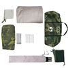vidaXL Family Tent Dome 6-Person Camouflage Waterproof