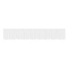 vidaXL Lace Curtain White 100 x 900 cm Polyester