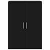 vidaXL Sideboard Black 60x31x84 cm Engineered Wood