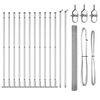 vidaXL Welded Wire Fence with Concrete Base 25 x 1.5 m Silver Mesh