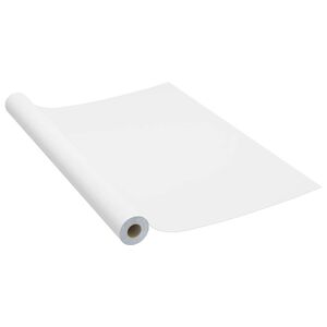 vidaXL Self-adhesive Furniture Film White 500x90 cm PVC