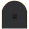 vidaXL Wall Mirror Gold 70x30 cm Oval
