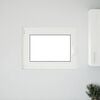 vidaXL Basement Window "RISOR" 80x60 cm Tilt&Turn DIN Left White