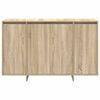 vidaXL Sideboard Sonoma oak 120 x 41 x 75 cm Engineered wood