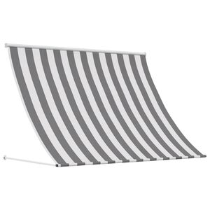 vidaXL Awning Anthracite and White 350 x 150 cm