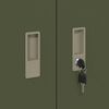 vidaXL Storage Cabinet Olive Green 80 x 40 x 105 cm Steel