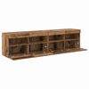 vidaXL TV Wall Cabinets 2 pcs Old Wood 80 x 30 x 40 cm Engineered Wood