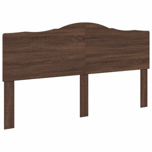 vidaXL Headboard Brown Oak Engineered wood