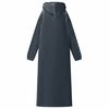 vidaXL Blanket Hoodie Navy Blue 150 x 87 cm Fleece and Flannel