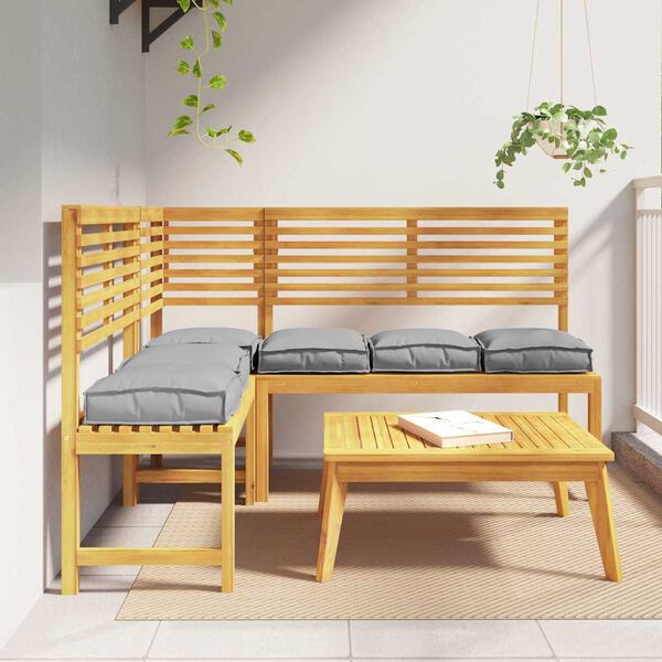 vidaXL Pallet Cushion for suitable for Seat 6 pcs Grey 40 x 40 x 8 cm