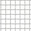 vidaXL Crimped Garden Wire Fence Stainless Steel 50x50 cm 11x11x2 mm