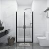 vidaXL Shower Door Clear ESG (88-91)x190 cm