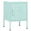 vidaXL Nightstand Mint 35x35x51 cm Steel