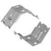 vidaXL Bracket 2 Zinc-coated 106 x 55 x 1.5mm Steel